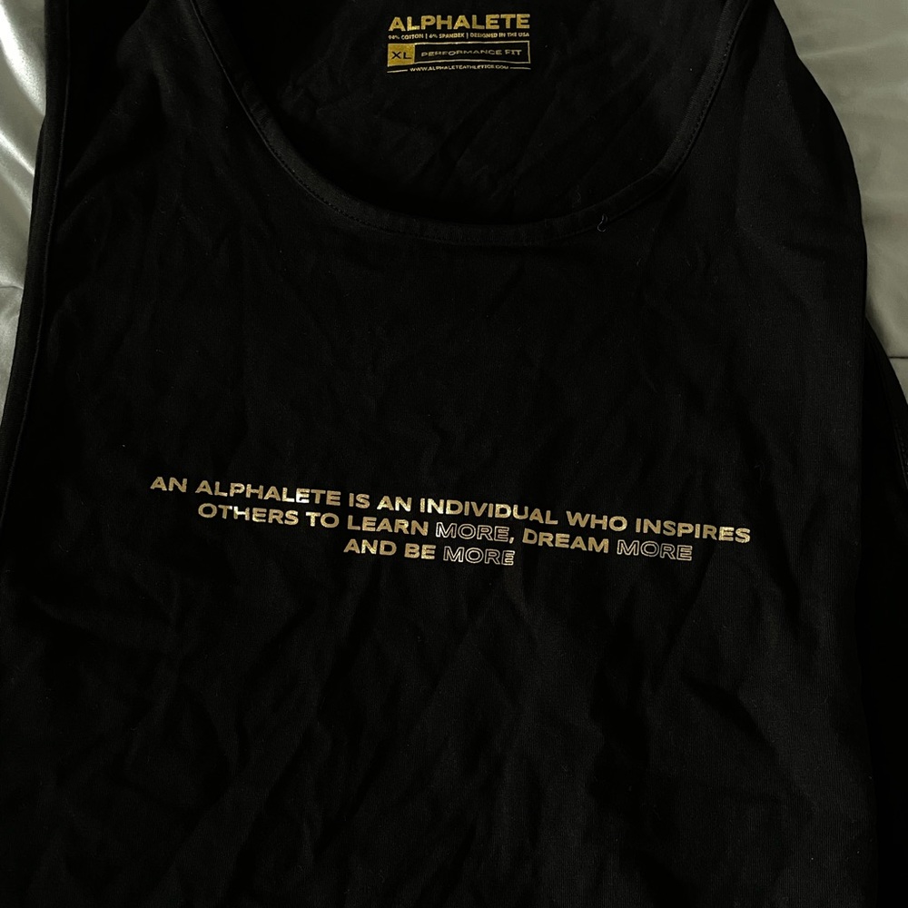 Alphalete men’s tank top